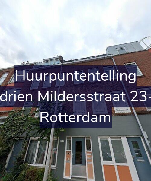 Foto gevel Huurpuntentelling voor Adrien Mildersstraat 23-E, Rotterdam