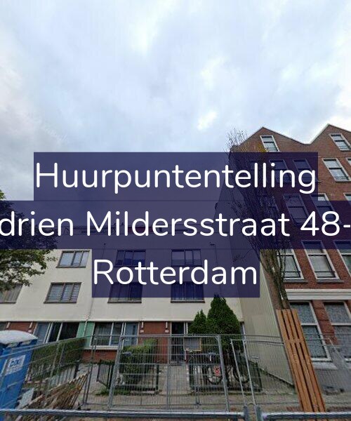 Foto gevel Huurpuntentelling voor Adrien Mildersstraat 48-B, Rotterdam