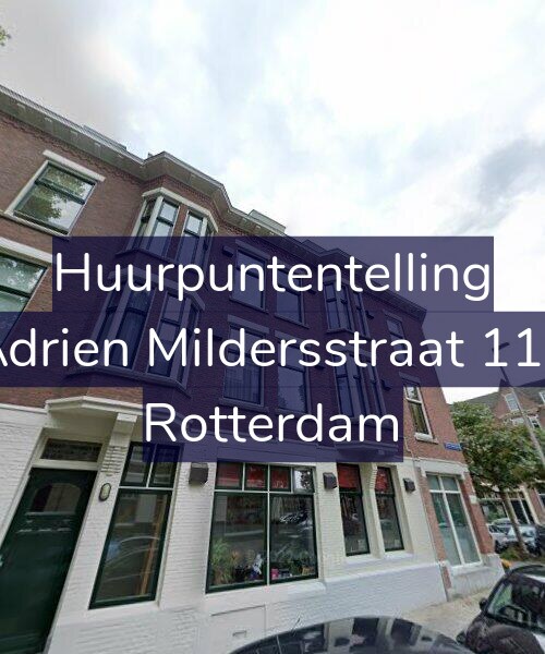Foto gevel Huurpuntentelling voor Adrien Mildersstraat 110, Rotterdam