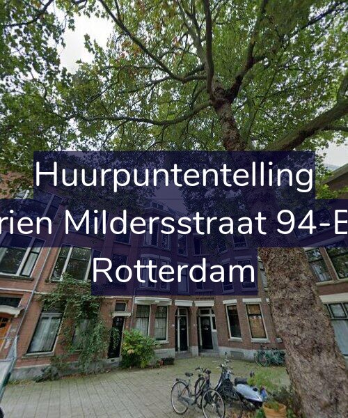 Foto gevel Huurpuntentelling voor Adrien Mildersstraat 94-B03, Rotterdam