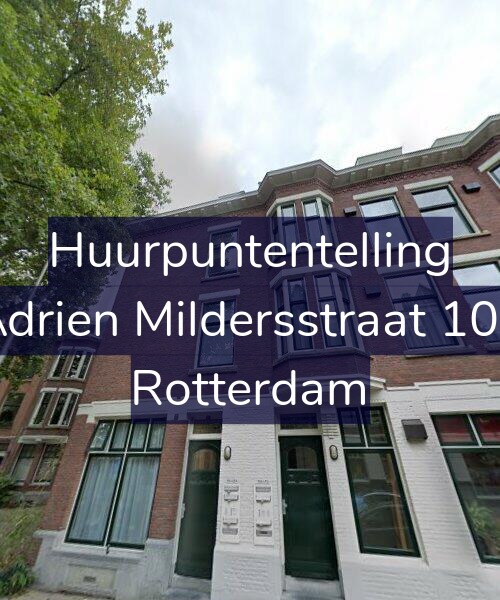 Foto gevel Huurpuntentelling voor Adrien Mildersstraat 102, Rotterdam