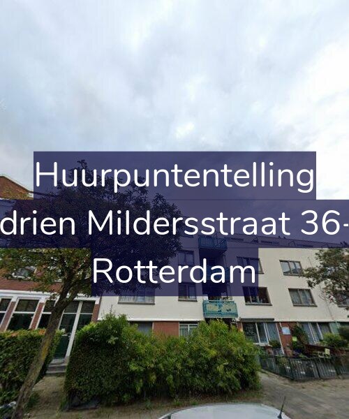 Foto gevel Huurpuntentelling voor Adrien Mildersstraat 36-E, Rotterdam