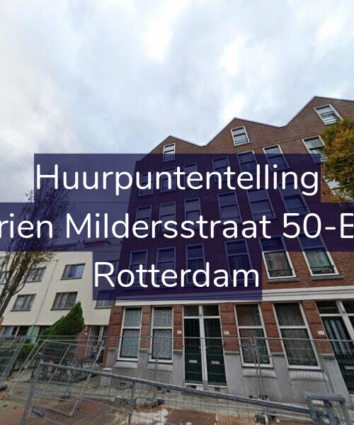 Foto gevel Huurpuntentelling voor Adrien Mildersstraat 50-B02, Rotterdam