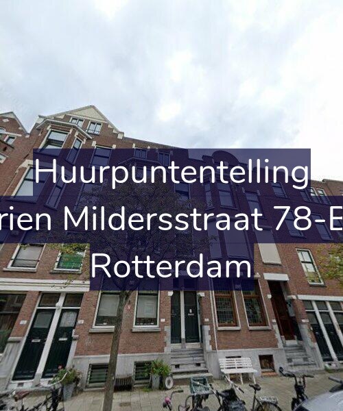 Foto gevel Huurpuntentelling voor Adrien Mildersstraat 78-B02, Rotterdam