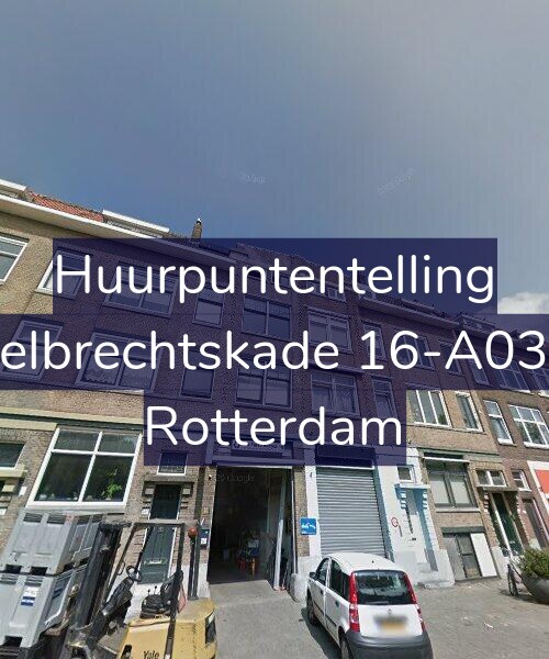 Foto gevel Huurpuntentelling voor Aelbrechtskade 16-A03A, Rotterdam