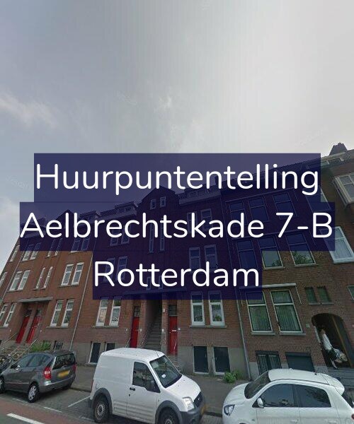 Foto gevel Huurpuntentelling voor Aelbrechtskade 7-B, Rotterdam