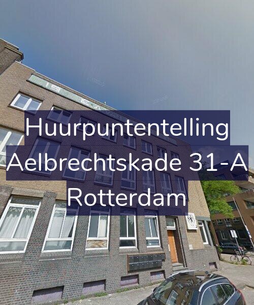 Foto gevel Huurpuntentelling voor Aelbrechtskade 31-A, Rotterdam