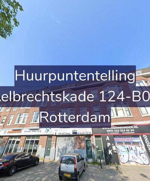 Foto gevel Huurpuntentelling voor Aelbrechtskade 124-B01, Rotterdam