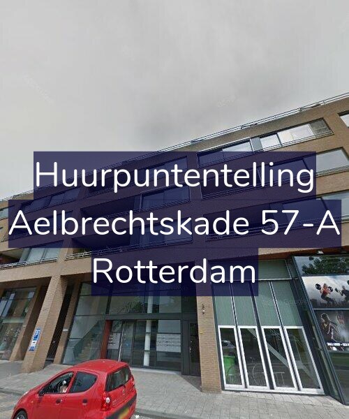 Foto gevel Huurpuntentelling voor Aelbrechtskade 57-A, Rotterdam