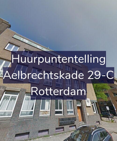 Foto gevel Huurpuntentelling voor Aelbrechtskade 29-C, Rotterdam