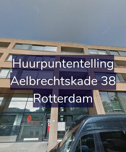 Foto gevel Huurpuntentelling voor Aelbrechtskade 38, Rotterdam