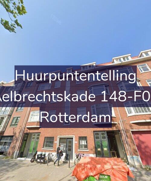 Foto gevel Huurpuntentelling voor Aelbrechtskade 148-F04, Rotterdam
