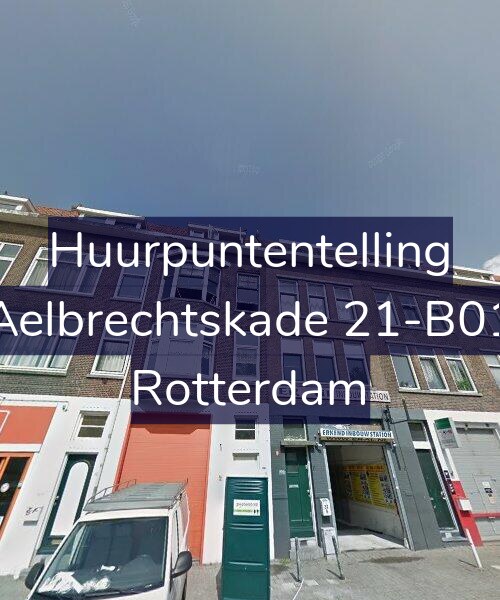 Foto gevel Huurpuntentelling voor Aelbrechtskade 21-B01, Rotterdam