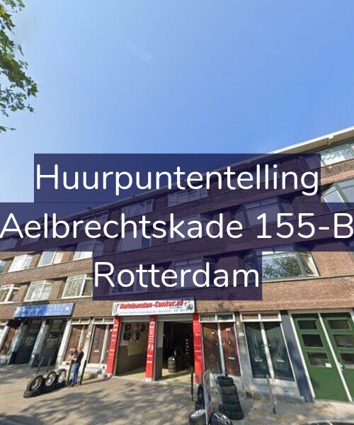 Foto gevel Huurpuntentelling voor Aelbrechtskade 155-B, Rotterdam