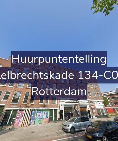 Foto gevel Huurpuntentelling voor Aelbrechtskade 134-C03, Rotterdam
