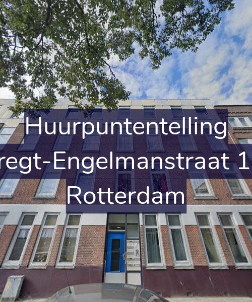 Foto gevel Huurpuntentelling voor Albregt-Engelmanstraat 11-A, Rotterdam