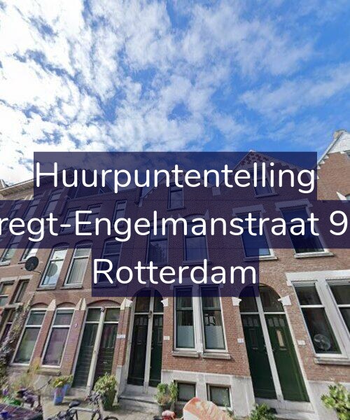 Foto gevel Huurpuntentelling voor Albregt-Engelmanstraat 95-B, Rotterdam