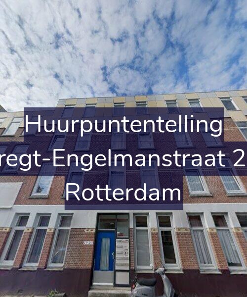 Foto gevel Huurpuntentelling voor Albregt-Engelmanstraat 23-B, Rotterdam