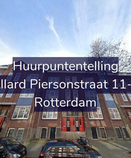 Foto gevel Huurpuntentelling voor Allard Piersonstraat 11-E, Rotterdam