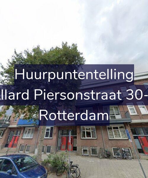 Foto gevel Huurpuntentelling voor Allard Piersonstraat 30-F, Rotterdam