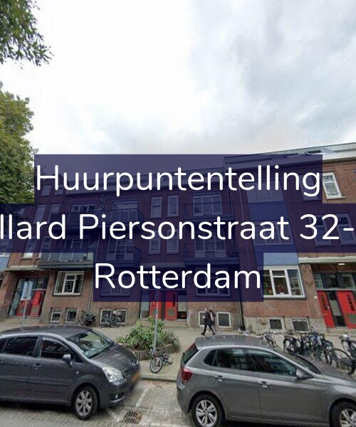 Foto gevel Huurpuntentelling voor Allard Piersonstraat 32-H, Rotterdam