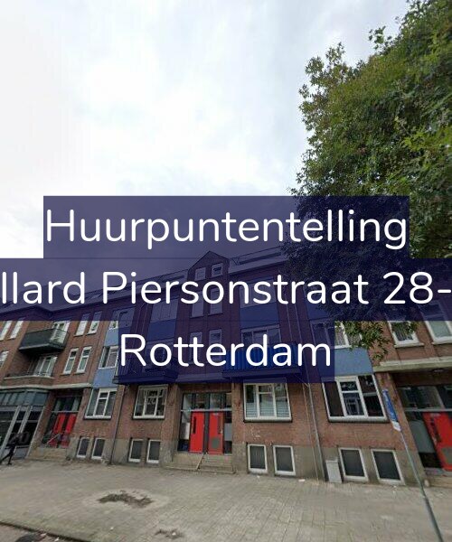 Foto gevel Huurpuntentelling voor Allard Piersonstraat 28-B, Rotterdam