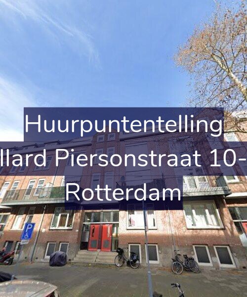 Foto gevel Huurpuntentelling voor Allard Piersonstraat 10-A, Rotterdam