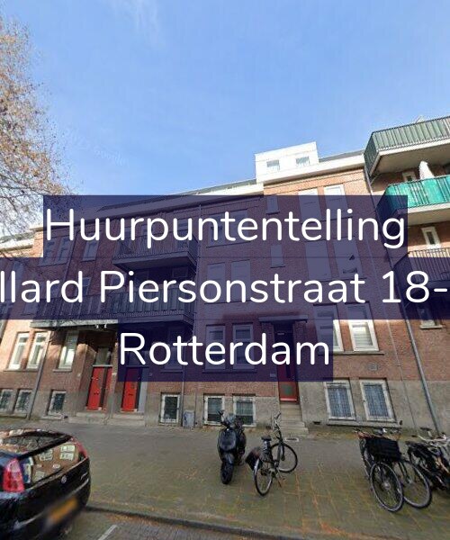 Foto gevel Huurpuntentelling voor Allard Piersonstraat 18-H, Rotterdam