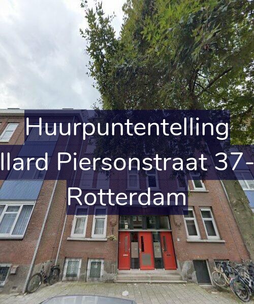 Foto gevel Huurpuntentelling voor Allard Piersonstraat 37-C, Rotterdam