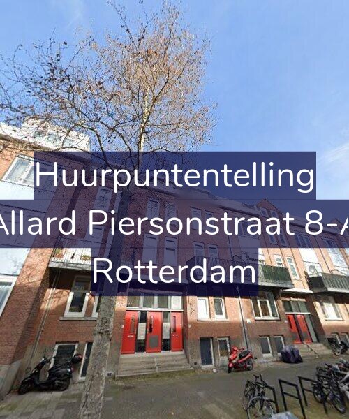 Foto gevel Huurpuntentelling voor Allard Piersonstraat 8-A, Rotterdam