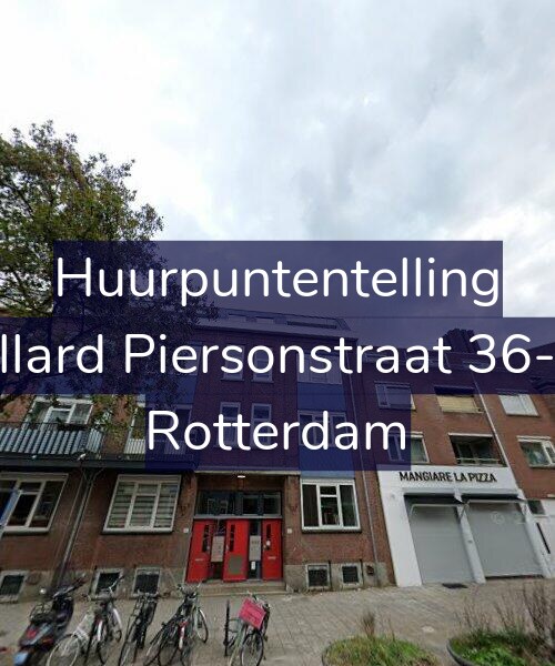 Foto gevel Huurpuntentelling voor Allard Piersonstraat 36-A, Rotterdam