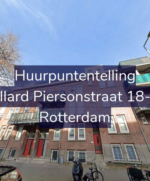 Foto gevel Huurpuntentelling voor Allard Piersonstraat 18-B, Rotterdam