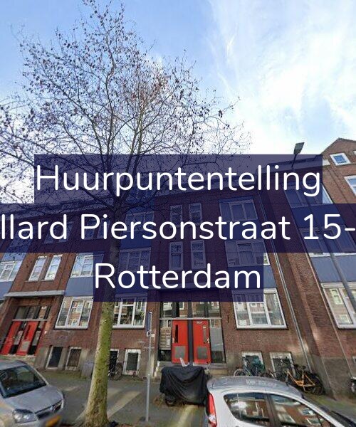 Foto gevel Huurpuntentelling voor Allard Piersonstraat 15-B, Rotterdam
