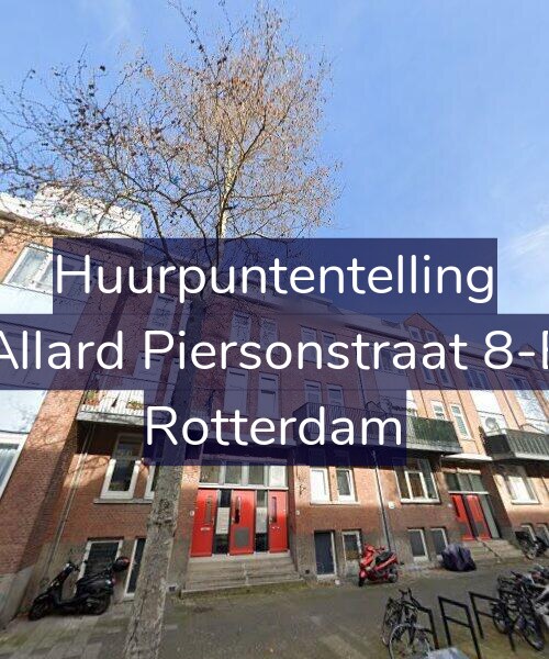 Foto gevel Huurpuntentelling voor Allard Piersonstraat 8-E, Rotterdam