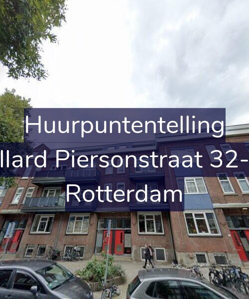 Foto gevel Huurpuntentelling voor Allard Piersonstraat 32-G, Rotterdam