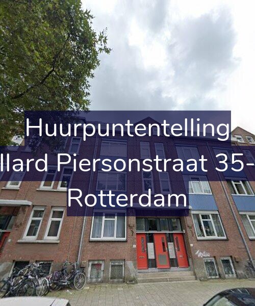 Foto gevel Huurpuntentelling voor Allard Piersonstraat 35-A, Rotterdam