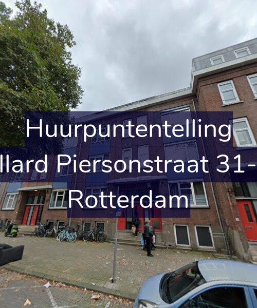 Foto gevel Huurpuntentelling voor Allard Piersonstraat 31-H, Rotterdam
