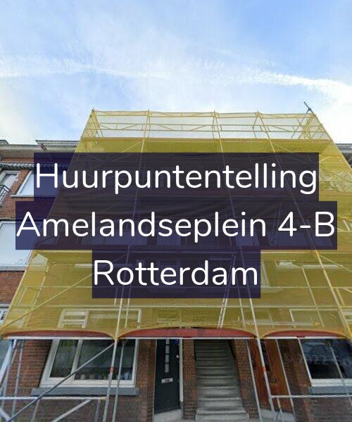 Foto gevel Huurpuntentelling voor Amelandseplein 4-B, Rotterdam