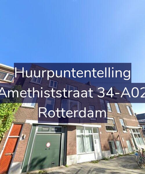 Foto gevel Huurpuntentelling voor Amethiststraat 34-A02, Rotterdam