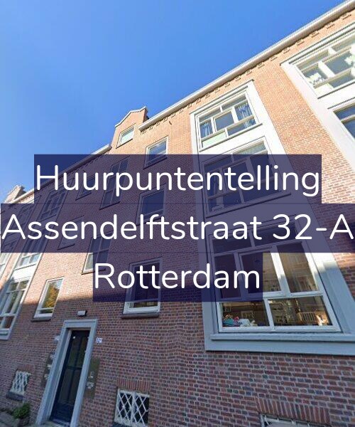 Foto gevel Huurpuntentelling voor Assendelftstraat 32-A, Rotterdam
