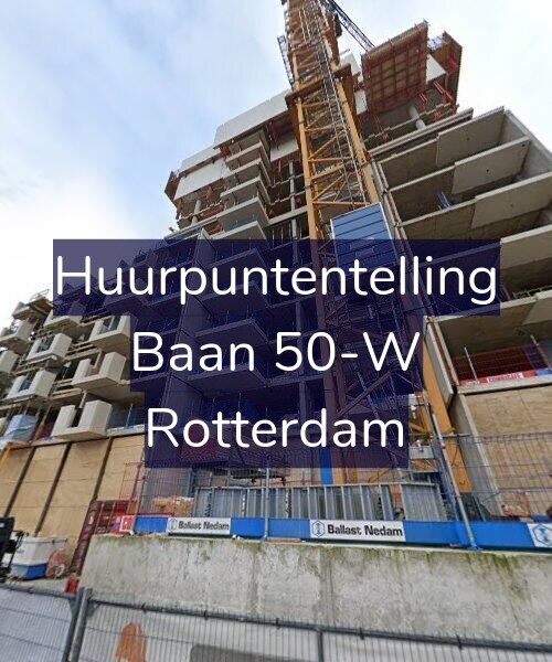 Foto gevel Huurpuntentelling voor Baan 50-W, Rotterdam