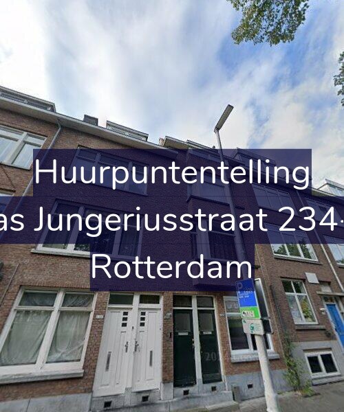 Foto gevel Huurpuntentelling voor Bas Jungeriusstraat 234-B, Rotterdam
