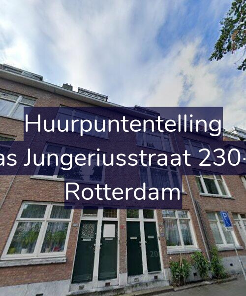 Foto gevel Huurpuntentelling voor Bas Jungeriusstraat 230-A, Rotterdam