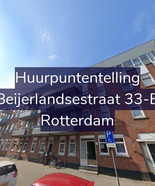 Foto gevel Huurpuntentelling voor Beijerlandsestraat 33-B, Rotterdam