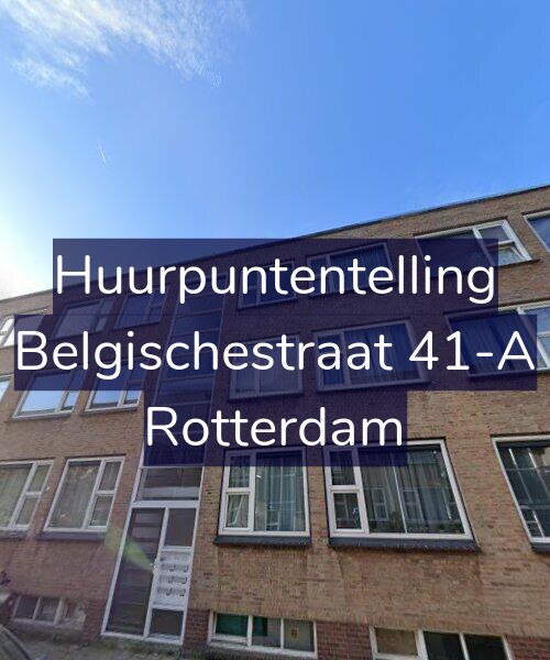 Foto gevel Huurpuntentelling voor Belgischestraat 41-A, Rotterdam