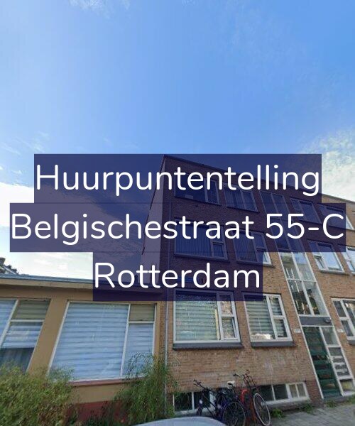 Foto gevel Huurpuntentelling voor Belgischestraat 55-C, Rotterdam