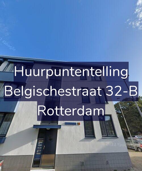 Foto gevel Huurpuntentelling voor Belgischestraat 32-B, Rotterdam