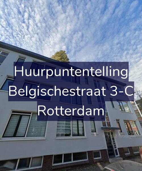 Foto gevel Huurpuntentelling voor Belgischestraat 3-C, Rotterdam