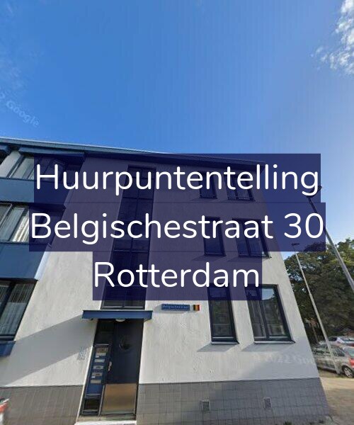 Foto gevel Huurpuntentelling voor Belgischestraat 30, Rotterdam