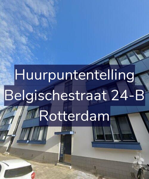 Foto gevel Huurpuntentelling voor Belgischestraat 24-B, Rotterdam